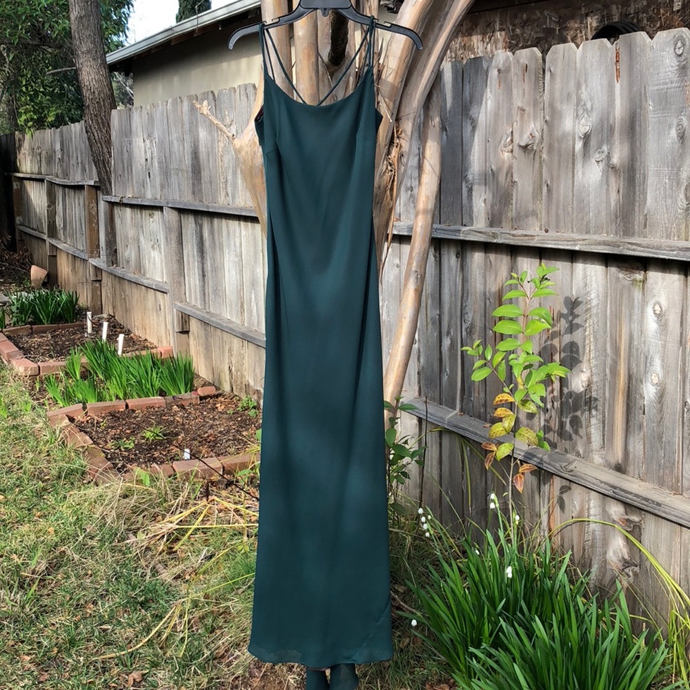Absolutely Gorgeous Deep Forest Green Gown